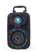 Gembird SPK-BT-LED-01 draagbare luidspreker Mono draadloze luidspreker Zwart 5 W - thumbnail