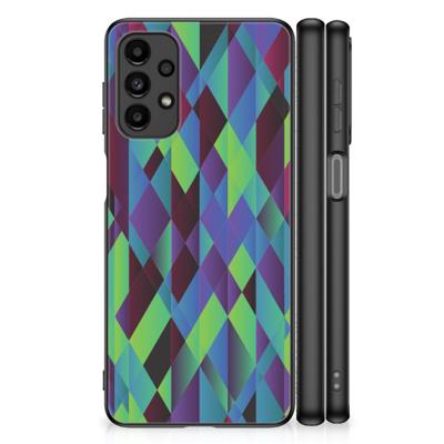 Samsung Galaxy A13 4G Backcover Abstract Green Blue