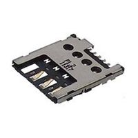 Molex 786463001 SIM-kaartsleuf Totaal aantal polen: 6 Rastermaat: 1.27 mm Inhoud: 1 stuk(s) Tape on Full reel - thumbnail