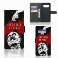 Samsung Galaxy Note 8 Portemonnee Hoesje Zombie Blood - thumbnail