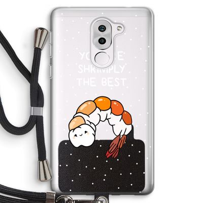 You're Shrimply The Best: Honor 6X Transparant Hoesje met koord