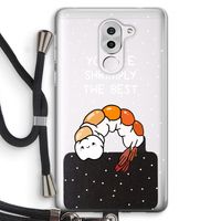 You're Shrimply The Best: Honor 6X Transparant Hoesje met koord