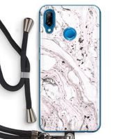 Mengelmoes: Huawei P20 Lite Transparant Hoesje met koord