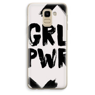 Girl Power #2: Samsung Galaxy J6 (2018) Transparant Hoesje