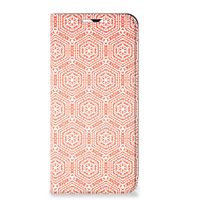 Samsung Galaxy A23 Hoesje met Magneet Pattern Orange