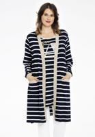 Yoek Vest lurex MARITIME | Blauw | Maat 58/60