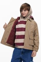 Afneembare utility parka - BROWN - 7/8 Afneembare utility parka - BROWN - 7/8