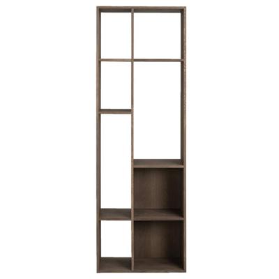 Leen Bakker - Kast Kenzi - Walnoot - 177x59x38 Cm - MDF - Bruin