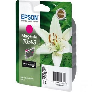 Epson Lily inktpatroon Magenta T0593 Ultra Chrome K3