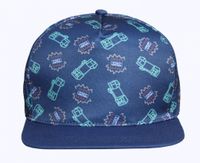 Minecraft - Blue Scatter Snap Back Cap - thumbnail