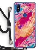 Pastel Echoes: Xiaomi Mi Mix 3 Transparant Hoesje met koord