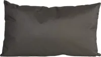 Anna's Collection buitenkussen rechthoek 30x50cm antraciet
