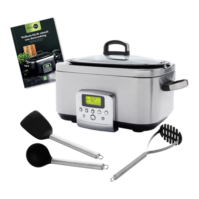 Slowcooker Stainless Steel set