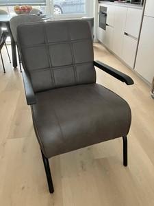 Leren fauteuil - bruin leer - Echt leer, Industrieel, ontdek de vele Leersoorten en Kleuren bij ShopX