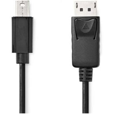 Mini DisplayPort-Kabel | DisplayPort 1.2 | Mini-DisplayPort Male | DisplayPort Male | 21.6 Gbps | Ve