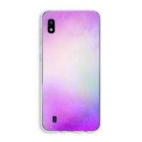 Clouds pastel: Samsung Galaxy A10 Transparant Hoesje