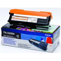 Brother toner, 2.500 pagina&apos;s, OEM TN-320BK, zwart