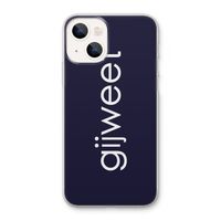 Gijweet: iPhone 13 Transparant Hoesje