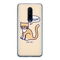 Miauw: OnePlus 7 Pro Transparant Hoesje
