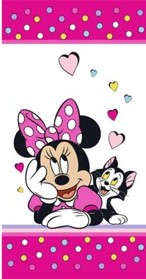 Minnie Mouse strandlaken Dreaming 70 x 140 cm Roze Minnie Mouse strandlaken Dreaming 70 x 140 cm Roze
