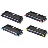 Huismerk Epson C3800 (C13S051124/C13S051127) Toners Multipack (zwart + 3 kleuren) - thumbnail