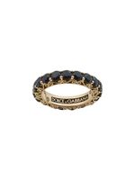 Dolce & Gabbana bague Sicily en or jaune 18ct ornée de saphir - Noir