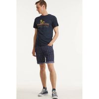 JACK & JONES ORIGINALS T-shirt Laguna van biologisch katoen navy blazer - thumbnail