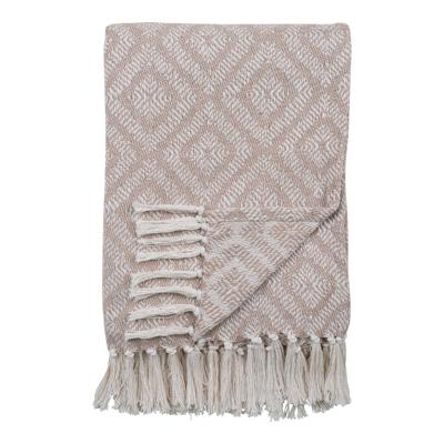 Smit - Cort Plaid - Ivoor/Beige - Katoen - 130x160 cm