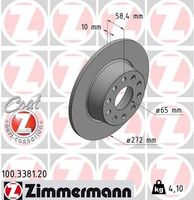 Remschijf Coat Z 100338120