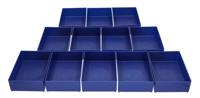 Raaco Magad bakje a6-1 blauw 47x109x157 ds a 12