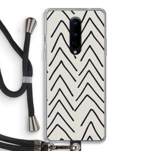 Marrakech Arrows: OnePlus 8 Transparant Hoesje met koord