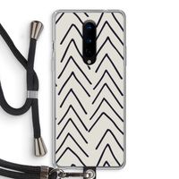 Marrakech Arrows: OnePlus 8 Transparant Hoesje met koord