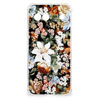 Case voor Google Pixel 8A Dark Flowers