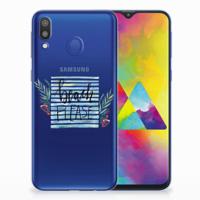 Samsung Galaxy M20 (Power) Telefoonhoesje met Naam Boho Beach