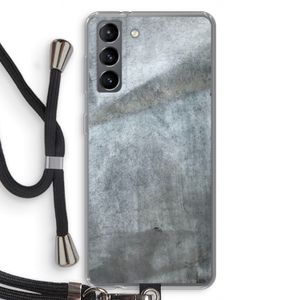 Grey Stone: Samsung Galaxy S21 Transparant Hoesje met koord