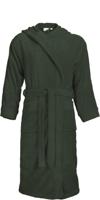 The One Classic Badjas met capuchon 420 gram Dark Green-L/XL