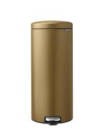 Brabantia pedaalemmer NewIcon 30 liter warm brass
