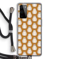 Uilen: OnePlus 9 Pro Transparant Hoesje met koord
