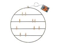 LIVARNO home LED-fotohouder (Cirkel)