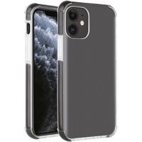 Vivanco RSCVVIPH12M/PT Backcover Apple iPhone 12, iPhone 12 Pro Zwart, Transparant Inductieve lading, Stootbestendig, Waterafstotend