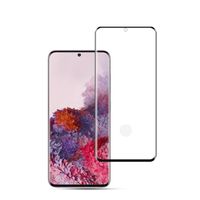 Voor Galaxy S20 mocolo 0 33mm 9H 3D Curved Full Screen Tempered Glass Film Fingerprint Unlock Ondersteuning