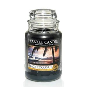 Yankee Candle Large Jar Black Coconut kaars Rond Zwart 1 stuk(s)