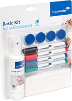 Legamaster Starterset Whiteboard Basic Kit 7-125100 Whiteboardmarker Zwart, Blauw, Rood, Groen Incl. bordwisser, bordreiniger, magneten 1 set(s) - thumbnail