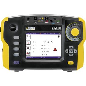 Chauvin Arnoux C.A 6117 Installatietester VDE-norm 0100, 0105, 0413