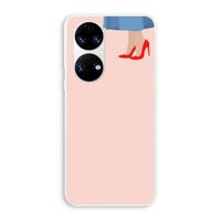 High heels: Huawei P50 Transparant Hoesje