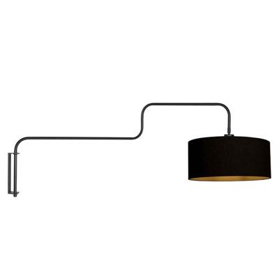 Steinhauer WandlampBloeba zwart - 4172ZW