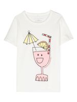 Stella McCartney Kids t-shirt à logo imprimé - Blanc