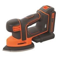 BLACK+DECKER BDCDS18 18V 1.5Ah Mouse Detailschuurmachine - BDCDS18-QW