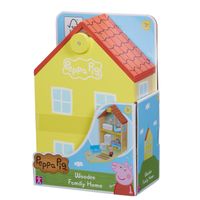 BOTI Peppa Pig Houten Speelgoed - Speelhuis inclusief Peppa figuur en accessoires - thumbnail