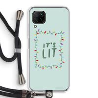 It's Lit: Huawei P40 Lite Transparant Hoesje met koord